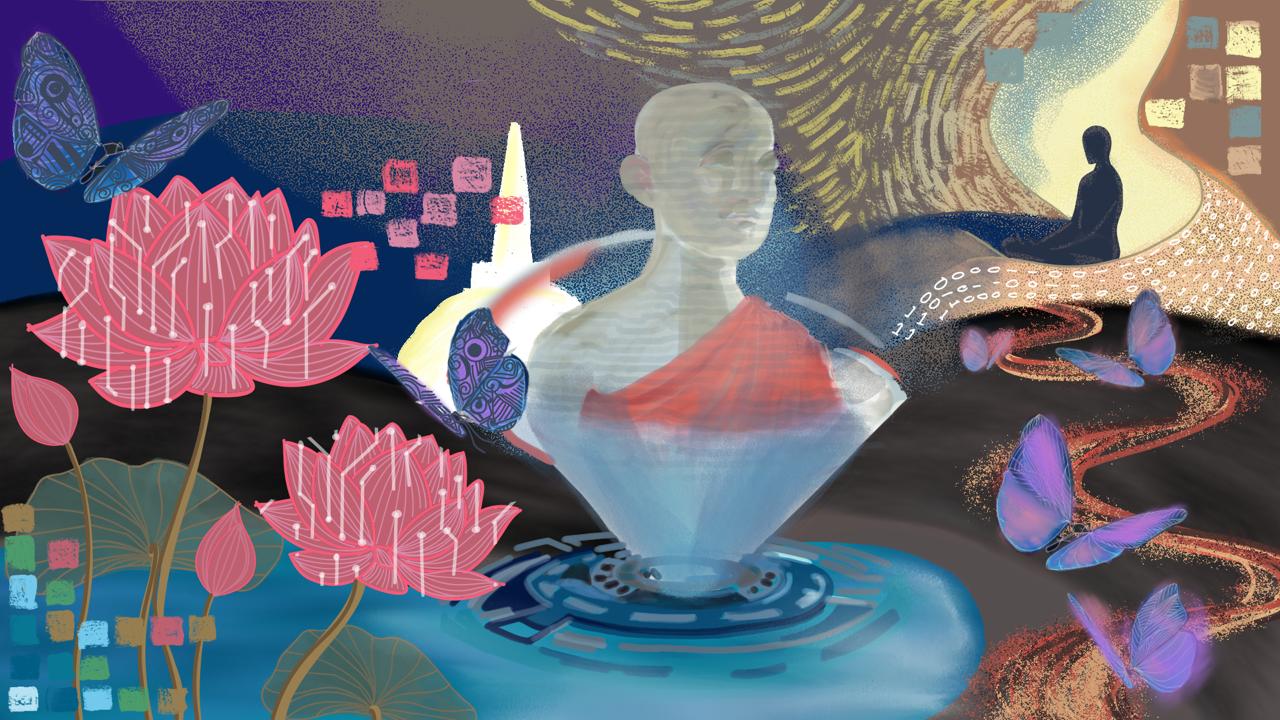 Bridging Worlds The Digital Dharma